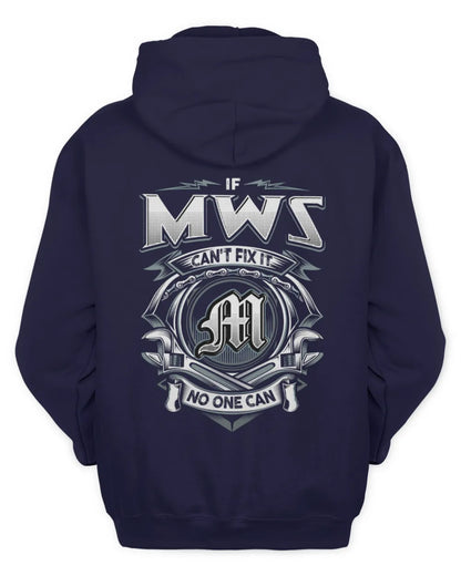 MWS AP81-K4-626 - Personalized Ahmed Quote Apparel “If Ahmed Can't Fix It, No One Can” - Unisex Hoodie - Navy