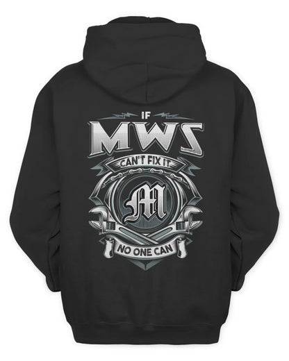 MWS AP81-K4-626 - Personalized Ahmed Quote Apparel “If Ahmed Can't Fix It, No One Can” - Unisex Hoodie - Black