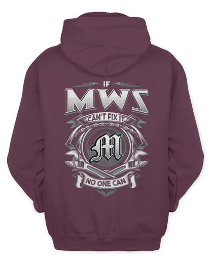 MWS AP81-K4-626 - Personalized Ahmed Quote Apparel “If Ahmed Can't Fix It, No One Can” - Unisex Hoodie - Maroon
