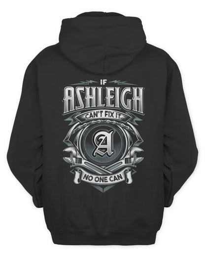 ASHLEIGH AP81-K4-626 - Personalized Ahmed Quote Apparel “If Ahmed Can't Fix It, No One Can” - Unisex Hoodie - Black