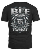 BEE AP81-K4-626 - Personalized Ahmed Quote Apparel “If Ahmed Can't Fix It, No One Can” - Unisex Standard T-Shirt - Black