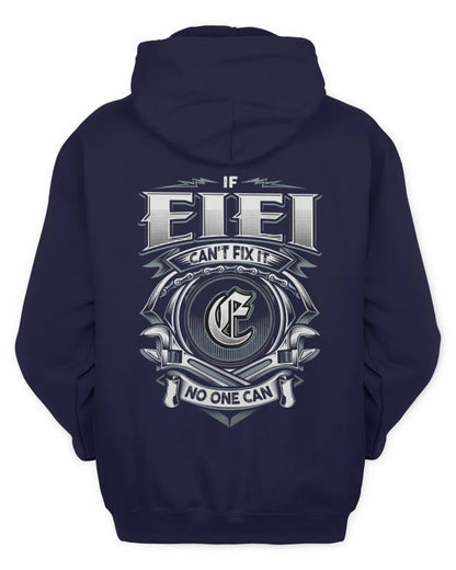 EIEI AP81-K4-626 - Personalized Ahmed Quote Apparel “If Ahmed Can't Fix It, No One Can” - Unisex Hoodie - Navy