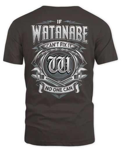 WATANABE AP81-K4-626 - Personalized Ahmed Quote Apparel “If Ahmed Can't Fix It, No One Can” - Unisex Standard T-Shirt - Dark Chocolate