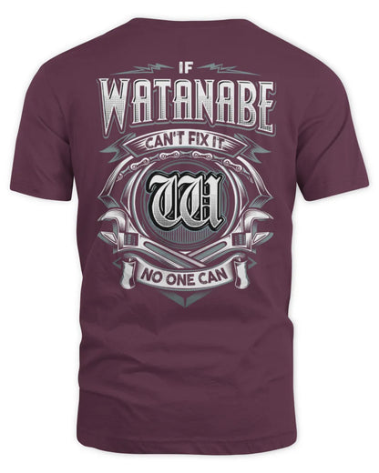 WATANABE AP81-K4-626 - Personalized Ahmed Quote Apparel “If Ahmed Can't Fix It, No One Can” - Unisex Standard T-Shirt - Maroon