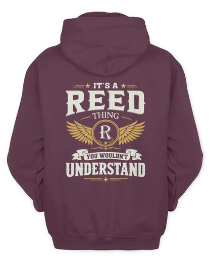 REED KT06-M008 It’s a [NAME] Thing – You Wouldn’t Understand | Personalized Vintage T-Shirt - Unisex Hoodie - Maroon