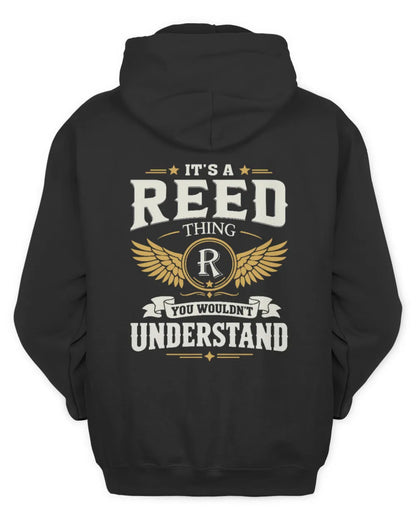 REED KT06-M008 It’s a [NAME] Thing – You Wouldn’t Understand | Personalized Vintage T-Shirt - Unisex Hoodie - Black