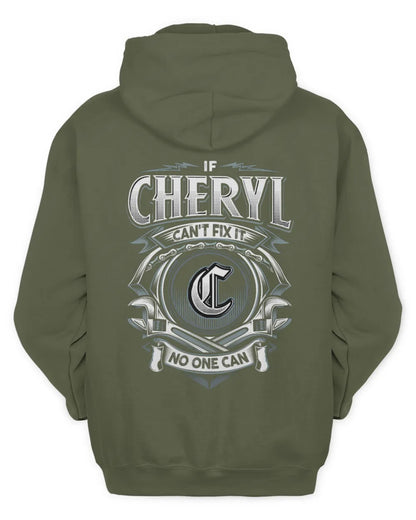 CHERYL AP81-K4-626 - Personalized Ahmed Quote Apparel “If Ahmed Can't Fix It, No One Can” - Unisex Hoodie - Military Green