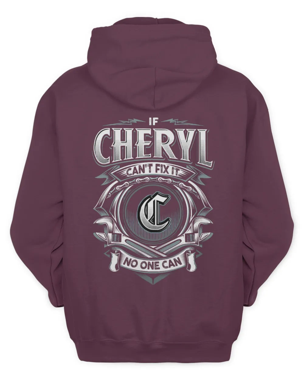 CHERYL AP81-K4-626 - Personalized Ahmed Quote Apparel “If Ahmed Can't Fix It, No One Can” - Unisex Hoodie - Maroon