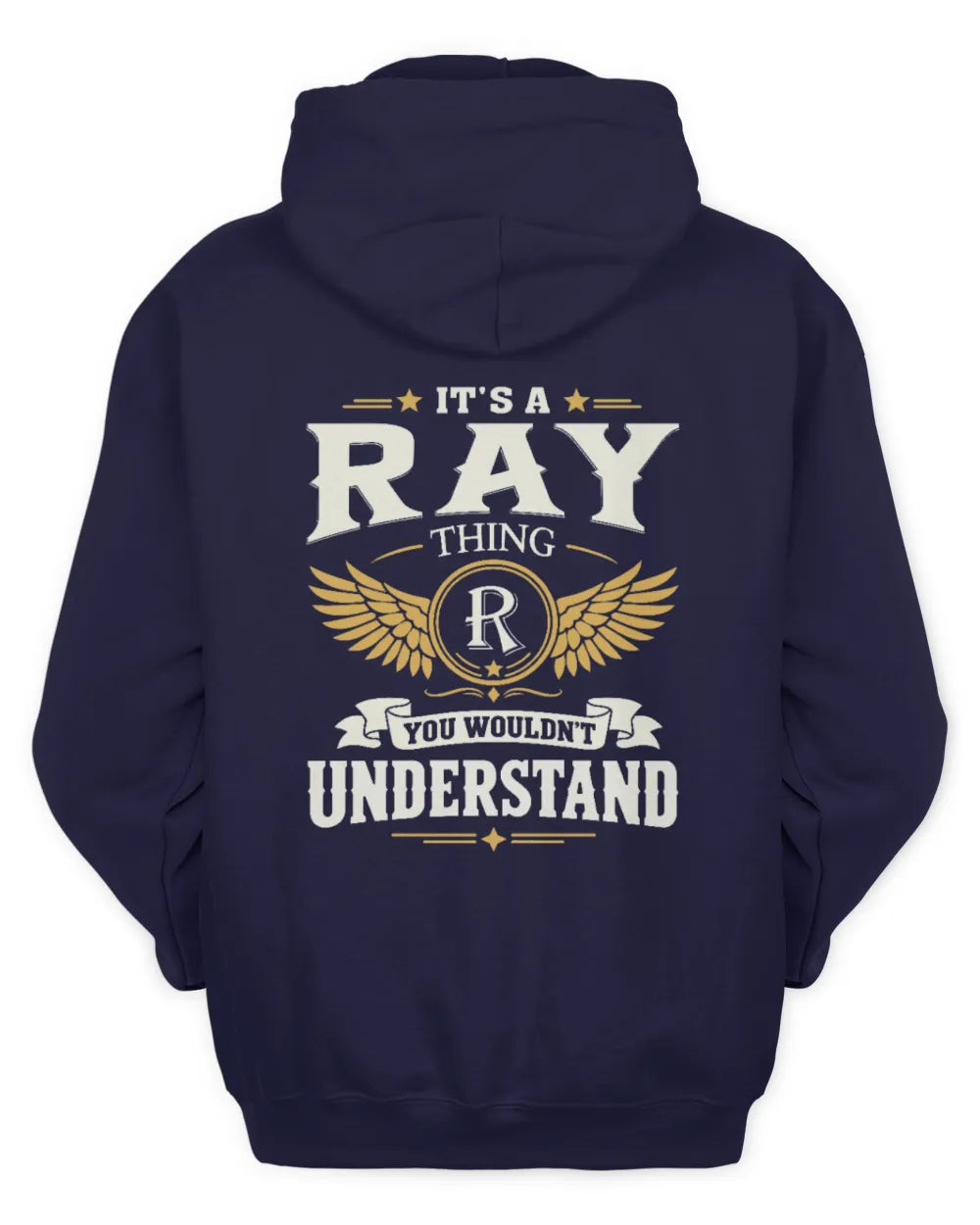 RAY KT06-M008 It’s a [NAME] Thing – You Wouldn’t Understand | Personalized Vintage T-Shirt - Unisex Hoodie - Navy