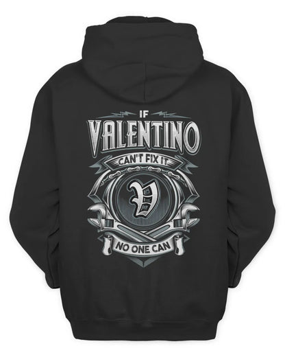 VALENTINO AP81-K4-626 - Personalized Ahmed Quote Apparel “If Ahmed Can't Fix It, No One Can” - Unisex Hoodie - Black