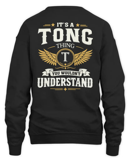 TONG KT06-M008 It’s a [NAME] Thing – You Wouldn’t Understand | Personalized Vintage T-Shirt - Unisex Sweatshirt - Black