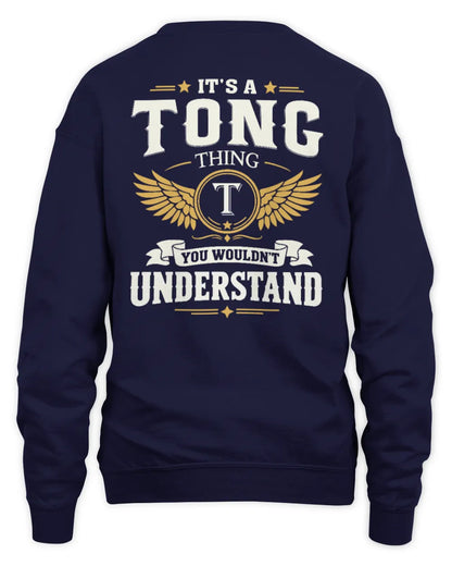 TONG KT06-M008 It’s a [NAME] Thing – You Wouldn’t Understand | Personalized Vintage T-Shirt - Unisex Sweatshirt - Navy