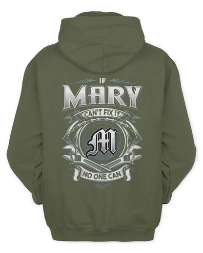 MARY AP81-K4-626 - Personalized Ahmed Quote Apparel “If Ahmed Can't Fix It, No One Can” - Unisex Hoodie - Military Green