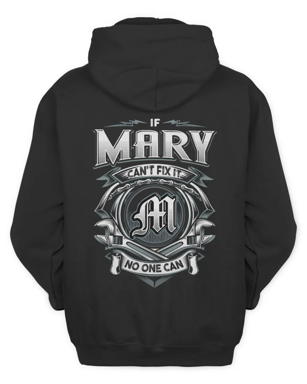 MARY AP81-K4-626 - Personalized Ahmed Quote Apparel “If Ahmed Can't Fix It, No One Can” - Unisex Hoodie - Black