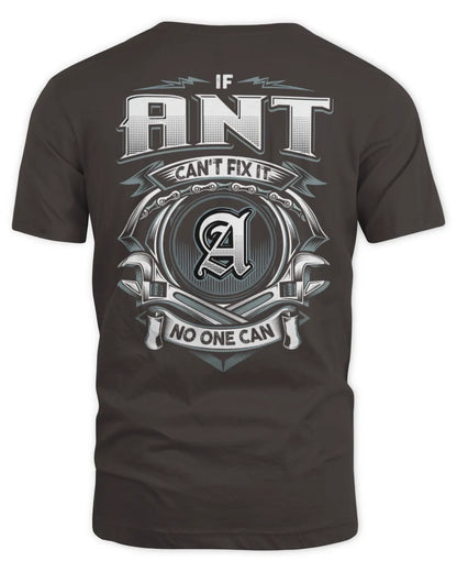 ANT AP81-K4-626 - Personalized Ahmed Quote Apparel “If Ahmed Can't Fix It, No One Can” - Unisex Standard T-Shirt - Dark Chocolate