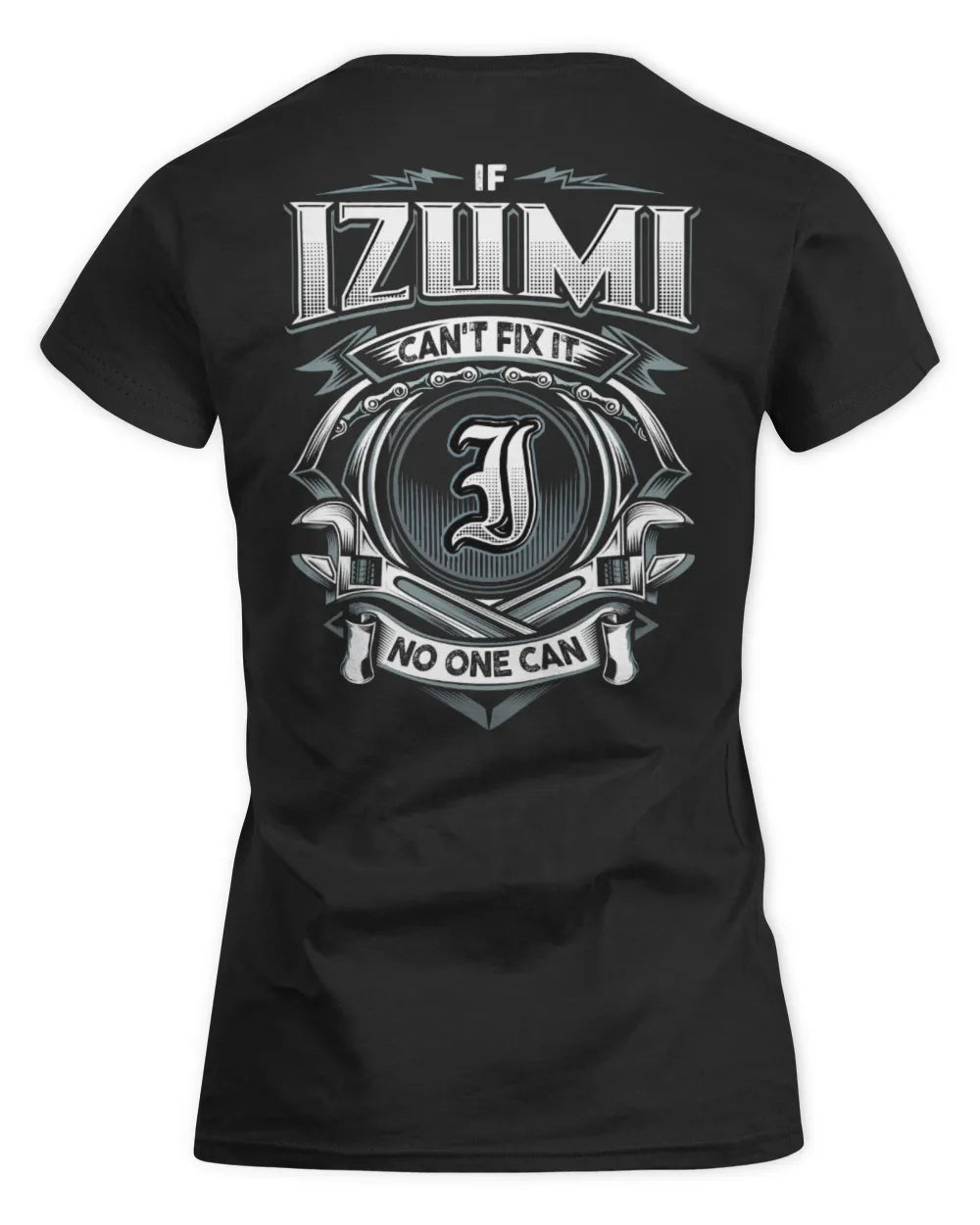 IZUMI AP81-K4-626 - Personalized Ahmed Quote Apparel “If Ahmed Can't Fix It, No One Can” - Women's Standard T-Shirt - Black