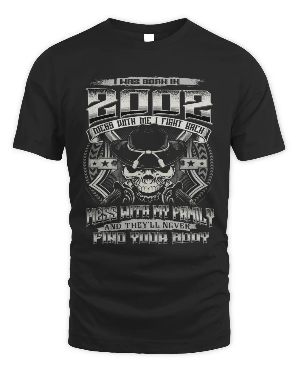 2002 HH89-K2 – Protective Family Quote T-Shirt - Unisex Standard T-Shirt - Black