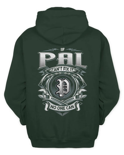 PAL AP81-K4-626 - Personalized Ahmed Quote Apparel “If Ahmed Can't Fix It, No One Can” - Unisex Hoodie - Forest Green