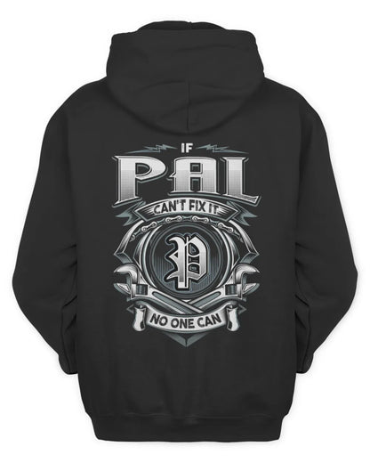 PAL AP81-K4-626 - Personalized Ahmed Quote Apparel “If Ahmed Can't Fix It, No One Can” - Unisex Hoodie - Black