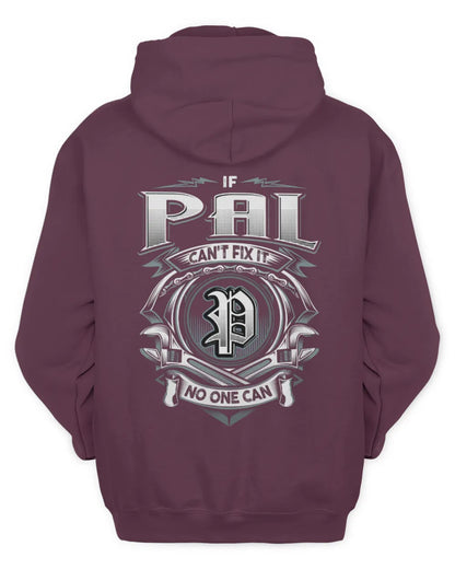 PAL AP81-K4-626 - Personalized Ahmed Quote Apparel “If Ahmed Can't Fix It, No One Can” - Unisex Hoodie - Maroon