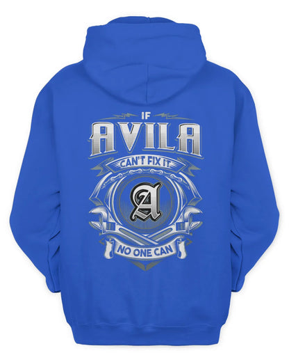 AVILA AP81-K4-626 - Personalized Ahmed Quote Apparel “If Ahmed Can't Fix It, No One Can” - Unisex Hoodie - Royal