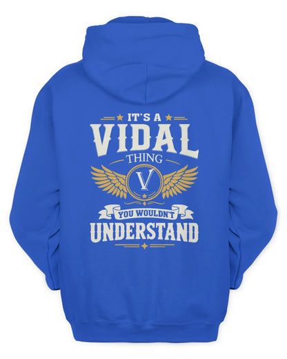 VIDAL KT06-M008 It’s a [NAME] Thing – You Wouldn’t Understand | Personalized Vintage T-Shirt - Unisex Hoodie - Royal