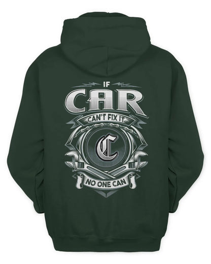 CAR AP81-K4-626 - Personalized Ahmed Quote Apparel “If Ahmed Can't Fix It, No One Can” - Unisex Hoodie - Forest Green