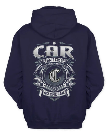 CAR AP81-K4-626 - Personalized Ahmed Quote Apparel “If Ahmed Can't Fix It, No One Can” - Unisex Hoodie - Navy