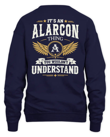 ALARCON KT06-M008 It’s a [NAME] Thing – You Wouldn’t Understand | Personalized Vintage T-Shirt - Unisex Sweatshirt - Navy