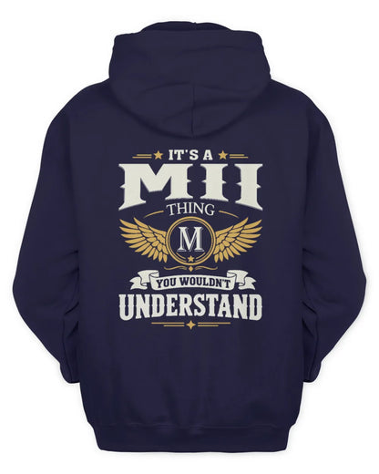 MII KT06-M008 It’s a [NAME] Thing – You Wouldn’t Understand | Personalized Vintage T-Shirt - Unisex Hoodie - Navy