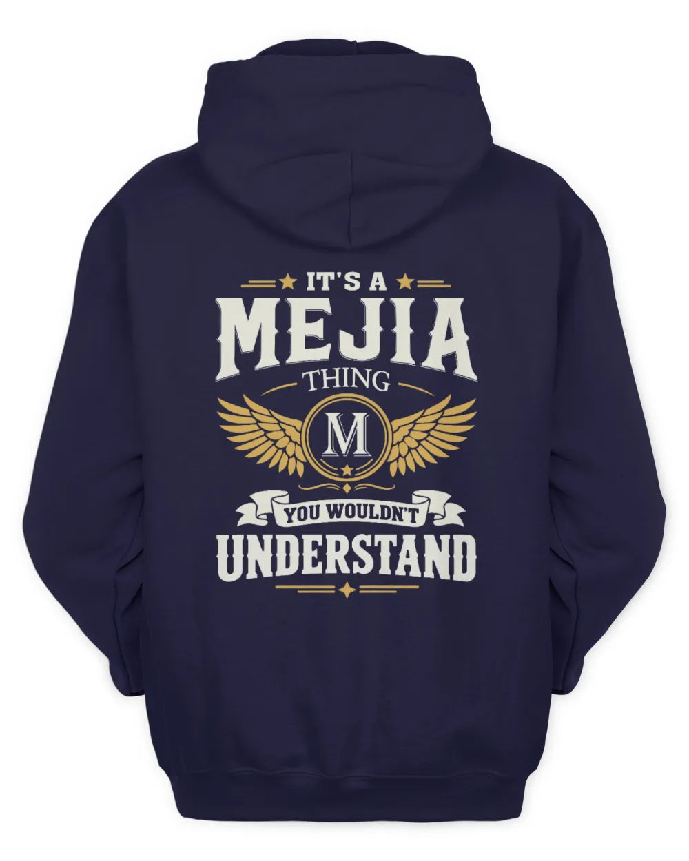 MEJIA KT06-M008 It’s a [NAME] Thing – You Wouldn’t Understand | Personalized Vintage T-Shirt - Unisex Hoodie - Navy