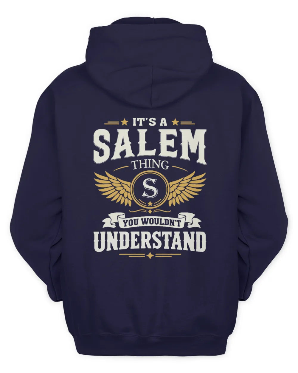 SALEM KT06-M008 It’s a [NAME] Thing – You Wouldn’t Understand | Personalized Vintage T-Shirt - Unisex Hoodie - Navy