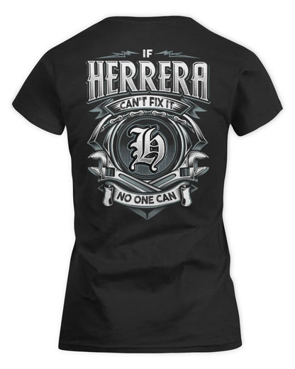 HERRERA AP81-K4-626 - Personalized Ahmed Quote Apparel “If Ahmed Can't Fix It, No One Can” - Women's Standard T-Shirt - Black