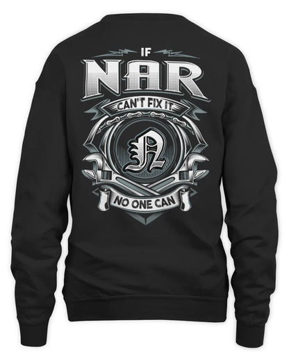 NAR AP81-K4-626 - Personalized Ahmed Quote Apparel “If Ahmed Can't Fix It, No One Can” - Unisex Sweatshirt - Black