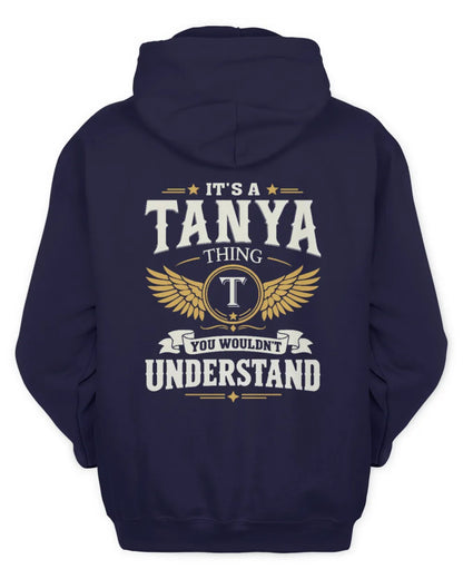 TANYA KT06-M008 It’s a [NAME] Thing – You Wouldn’t Understand | Personalized Vintage T-Shirt - Unisex Hoodie - Navy