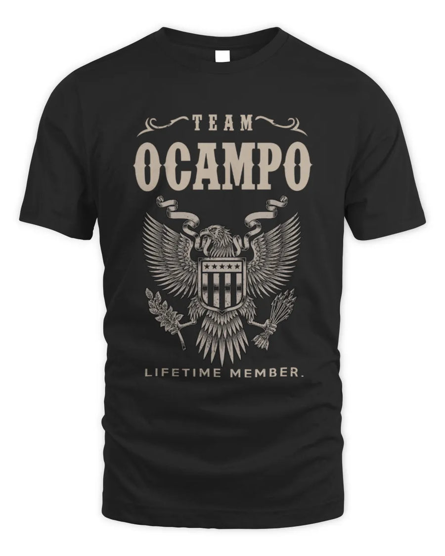OCAMPO TP06-K82 – Personalized Classic Style Apparel “Team NAME Lifetime Member”