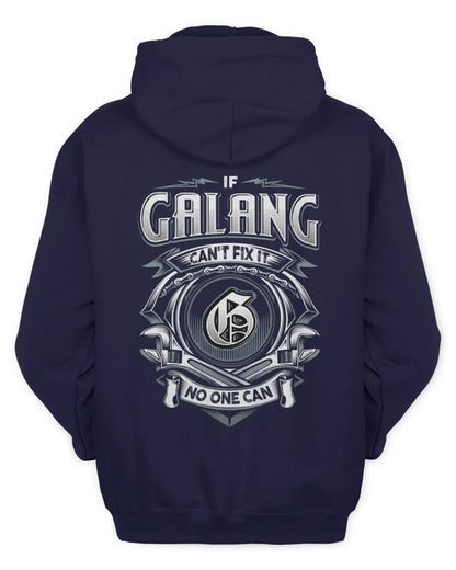 GALANG AP81-K4-626 - Personalized Ahmed Quote Apparel “If Ahmed Can't Fix It, No One Can” - Unisex Hoodie - Navy