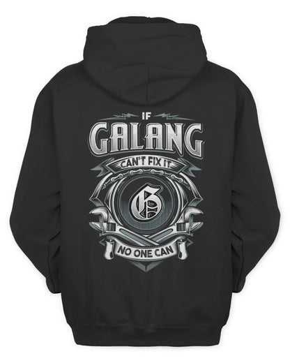 GALANG AP81-K4-626 - Personalized Ahmed Quote Apparel “If Ahmed Can't Fix It, No One Can” - Unisex Hoodie - Black