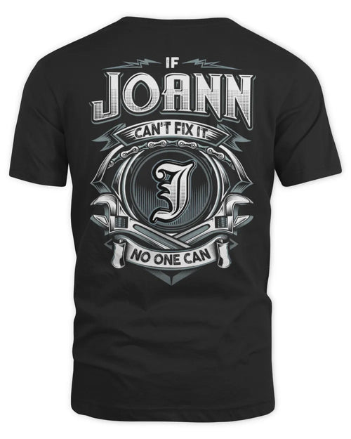 JOANN AP81-K4-626 - Personalized Ahmed Quote Apparel “If Ahmed Can't Fix It, No One Can” - Unisex Standard T-Shirt - Black