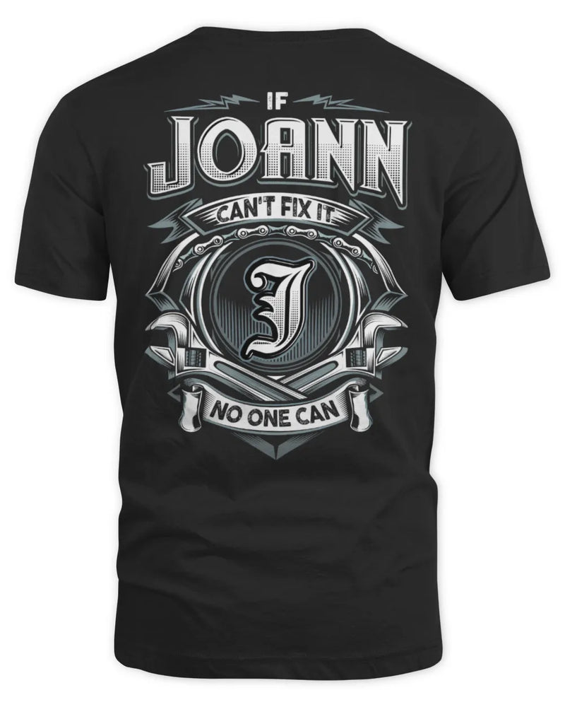 JOANN AP81-K4-626 - Personalized Ahmed Quote Apparel “If Ahmed Can't Fix It, No One Can” - Unisex Standard T-Shirt - Black