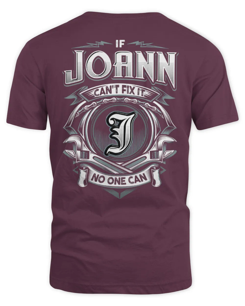 JOANN AP81-K4-626 - Personalized Ahmed Quote Apparel “If Ahmed Can't Fix It, No One Can” - Unisex Standard T-Shirt - Maroon