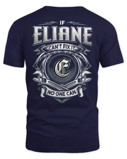 ELIANE AP81-K4-626 - Personalized Ahmed Quote Apparel “If Ahmed Can't Fix It, No One Can” - Unisex Standard T-Shirt - Navy