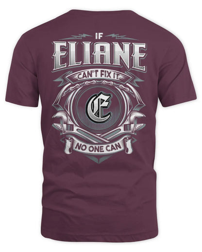 ELIANE AP81-K4-626 - Personalized Ahmed Quote Apparel “If Ahmed Can't Fix It, No One Can” - Unisex Standard T-Shirt - Maroon