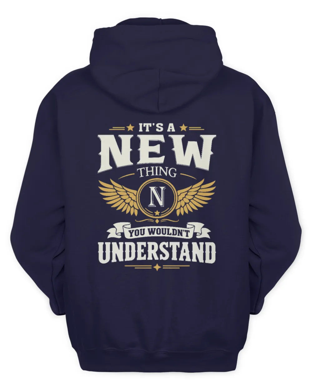 NEW KT06-M008 It’s a [NAME] Thing – You Wouldn’t Understand | Personalized Vintage T-Shirt - Unisex Hoodie - Navy