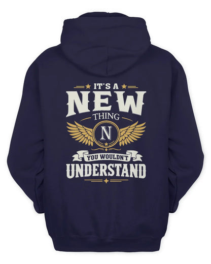 NEW KT06-M008 It’s a [NAME] Thing – You Wouldn’t Understand | Personalized Vintage T-Shirt - Unisex Hoodie - Navy