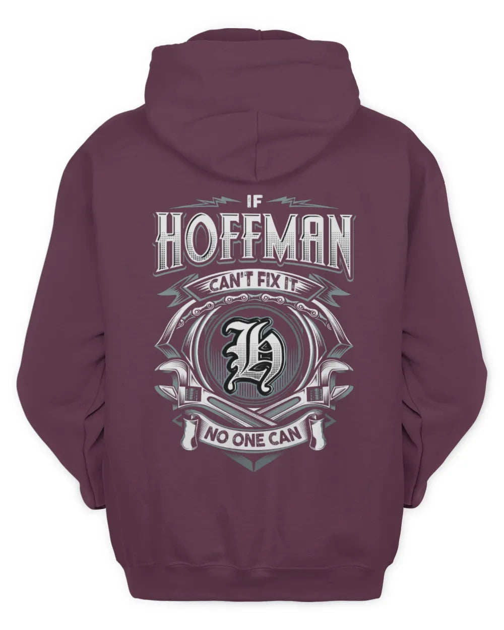 HOFFMAN AP81-K4-626 - Personalized Ahmed Quote Apparel “If Ahmed Can't Fix It, No One Can” - Unisex Hoodie - Maroon