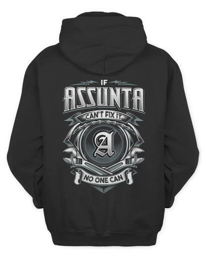 ASSUNTA AP81-K4-626 - Personalized Ahmed Quote Apparel “If Ahmed Can't Fix It, No One Can” - Unisex Hoodie - Black