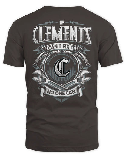 CLEMENTS AP81-K4-626 - Personalized Ahmed Quote Apparel “If Ahmed Can't Fix It, No One Can” - Unisex Standard T-Shirt - Dark Chocolate