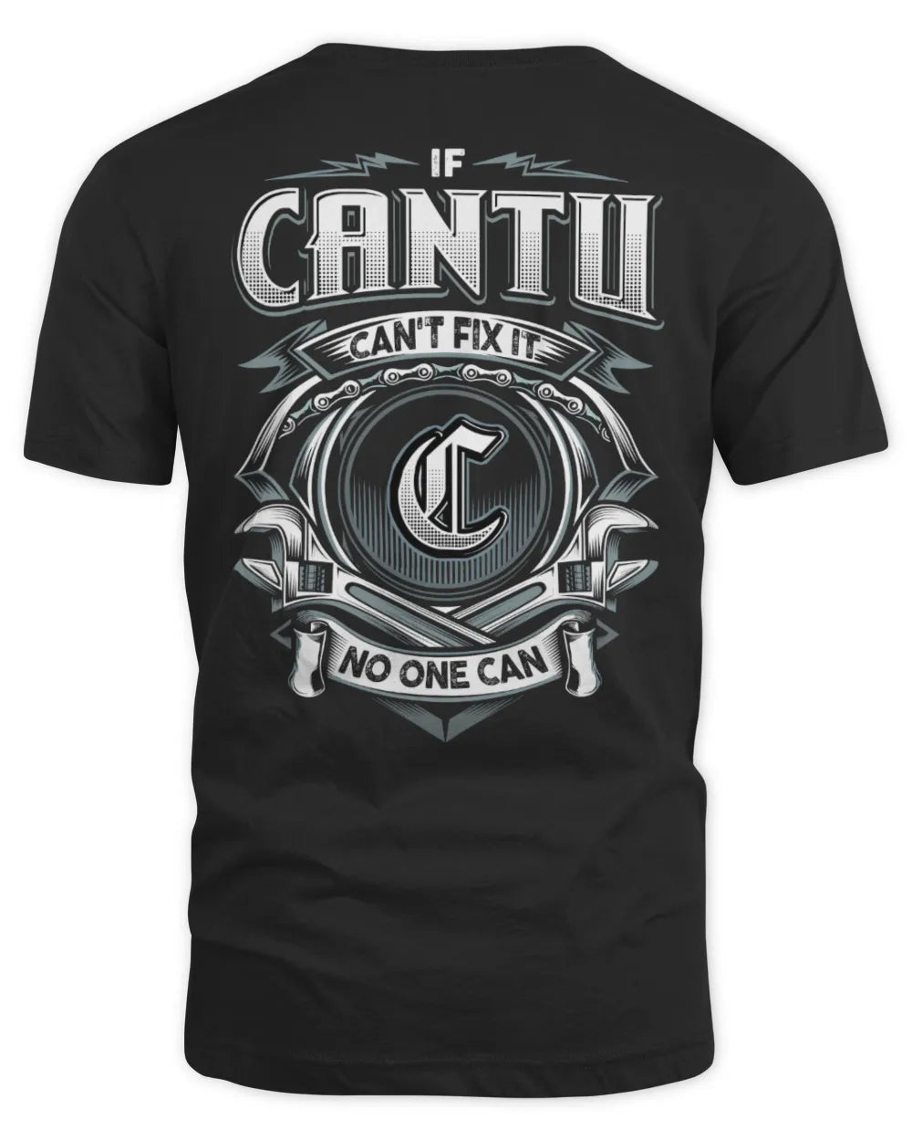 CANTU AP81-K4-626 - Personalized Ahmed Quote Apparel “If Ahmed Can't Fix It, No One Can” - Unisex Standard T-Shirt - Black