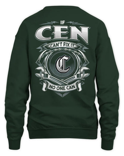 CEN AP81-K4-626 - Personalized Ahmed Quote Apparel “If Ahmed Can't Fix It, No One Can” - Unisex Sweatshirt - Forest Green